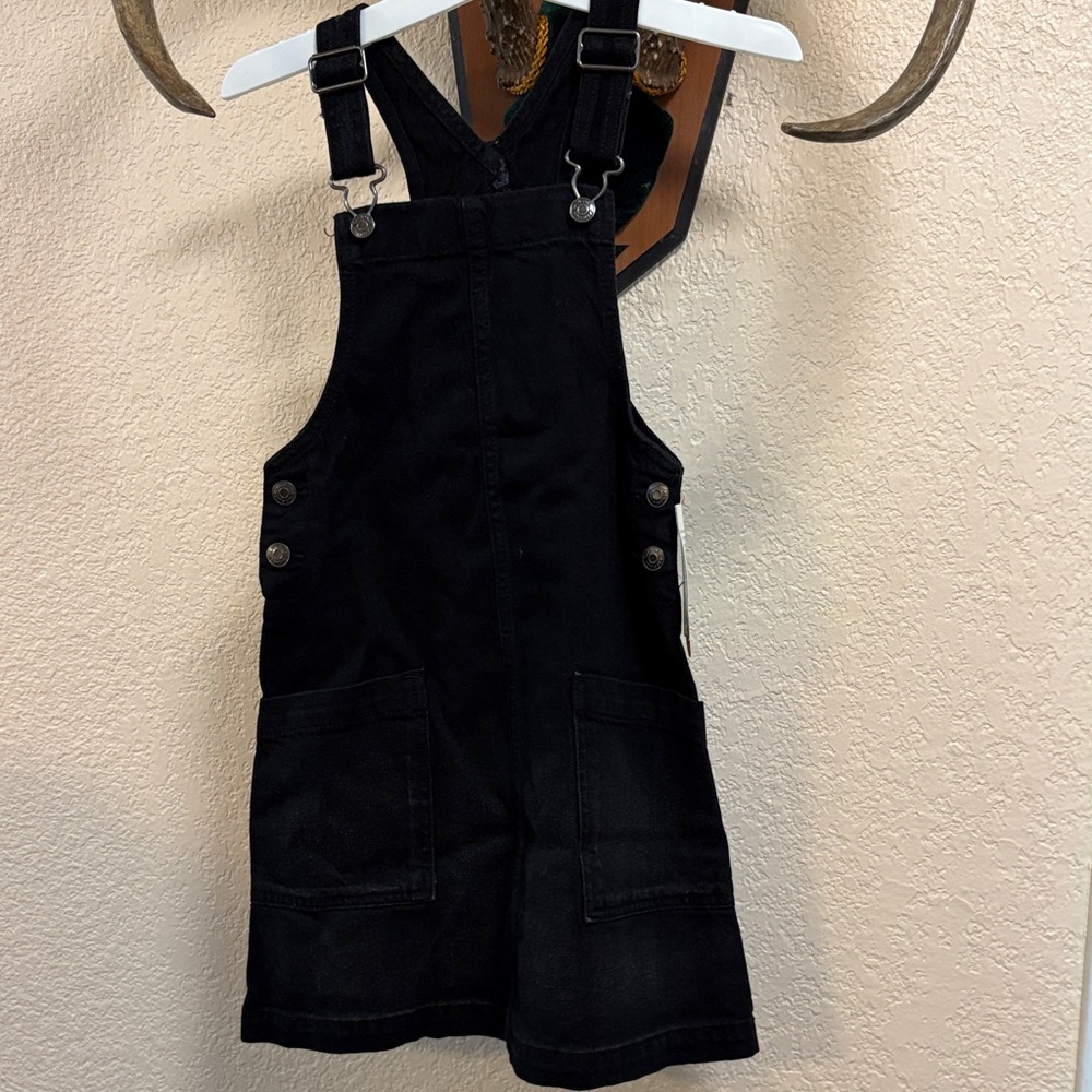 Cat & Jack Black Kids Overalls